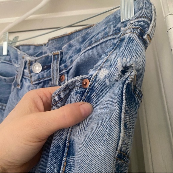 Vintage Blue Denim Jeans - Picture 5 of 12